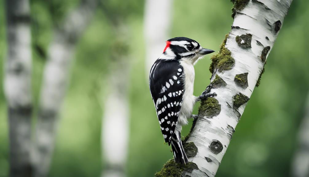 black and white bird