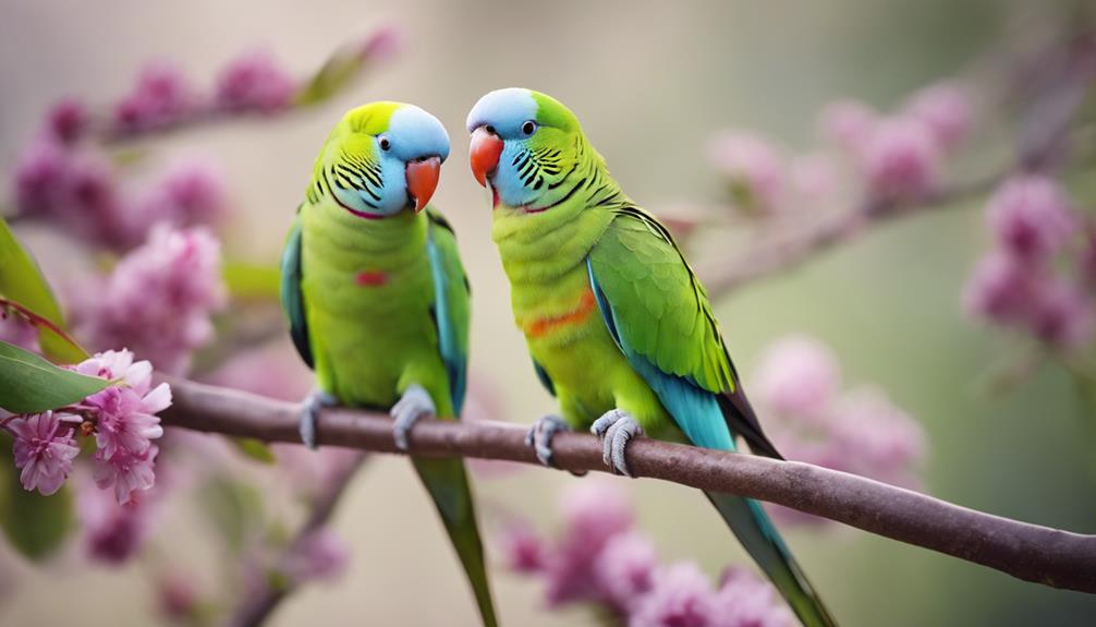 Top 15 Types Of Parakeet Birds (With Pictures) 10 colorful plum headed parakeet dimorphism