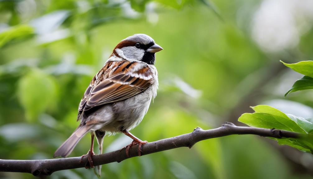 urban bird with adaptability