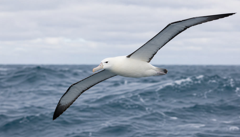 Top 15 Types Of Wild Birds (With Pictures) 12 Albatross gliding low over the ocean